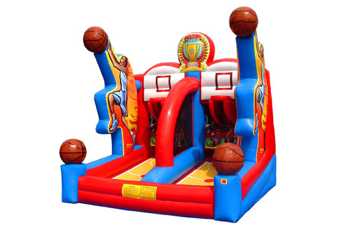 inflatable basketball game rental in jacksonville florida